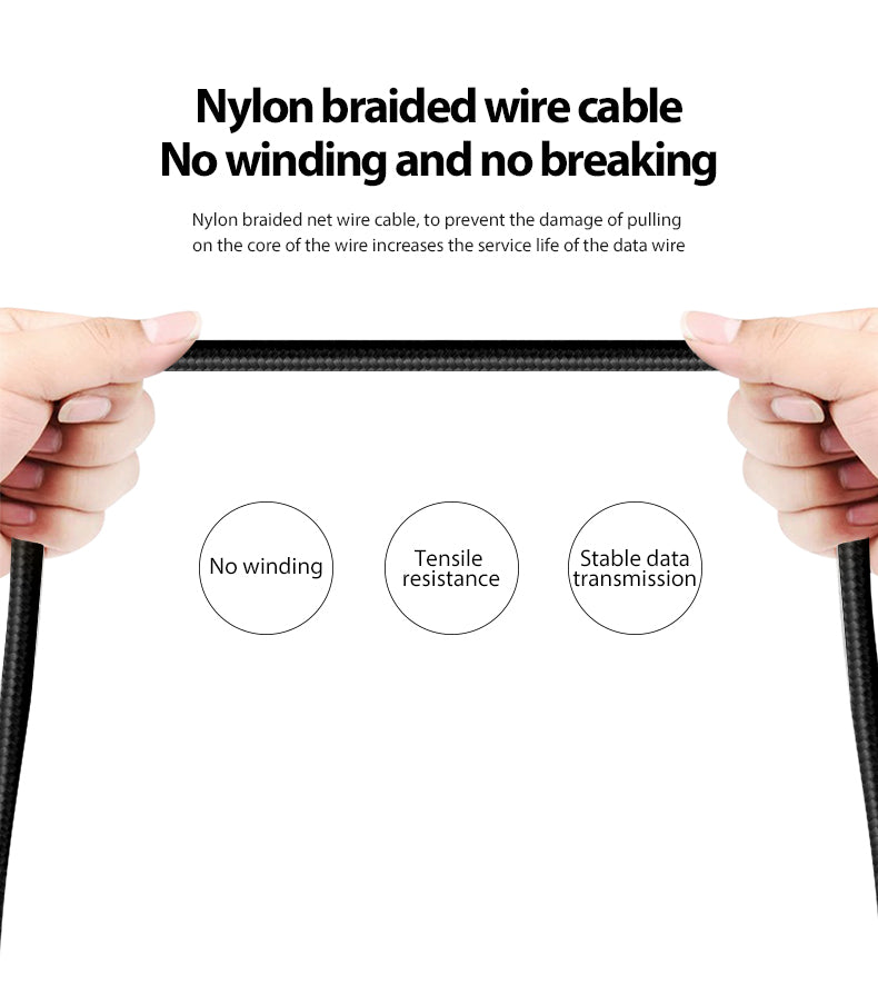 2.0m USB Type C to USB A with braided, aluminum alloy shell