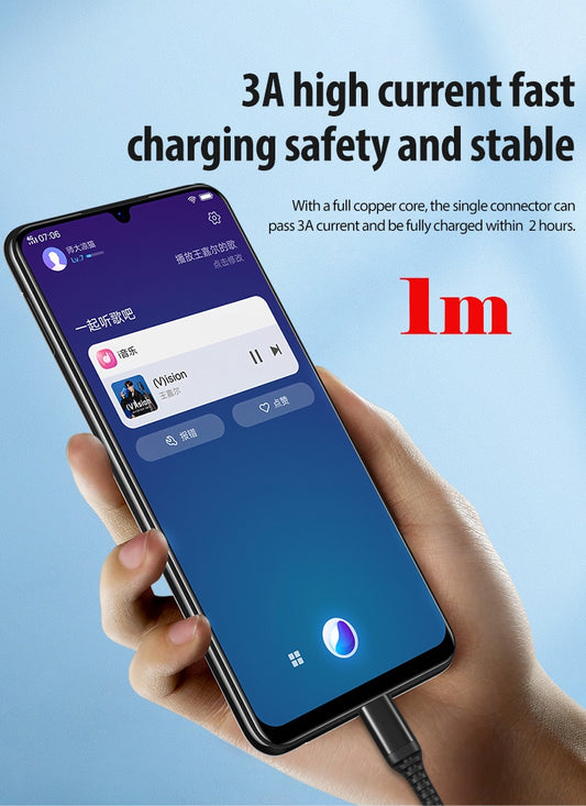 1.0m USB Type C to USB A with braided, aluminum alloy shell&nbs