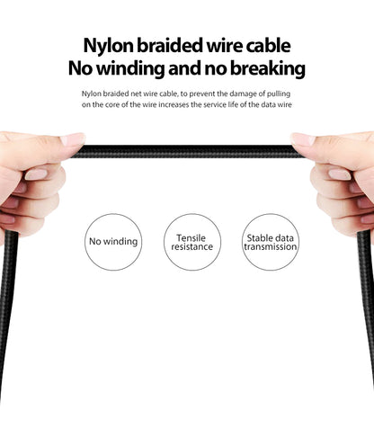 1.0m USB Type C to USB A with braided, aluminum alloy shell&nbs