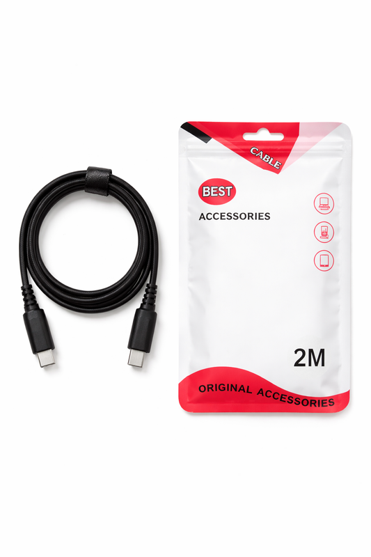 USB Type-C to Type-C Fast Charging Cable (3A / 480Mbps)